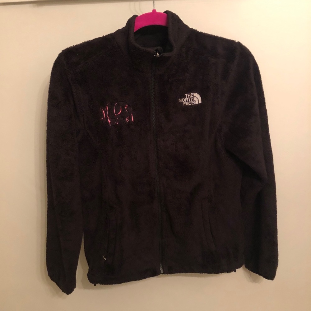 North Face Fuzzy Zip